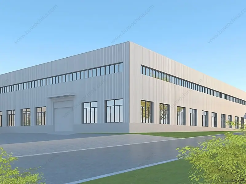 Steel workshop buildings